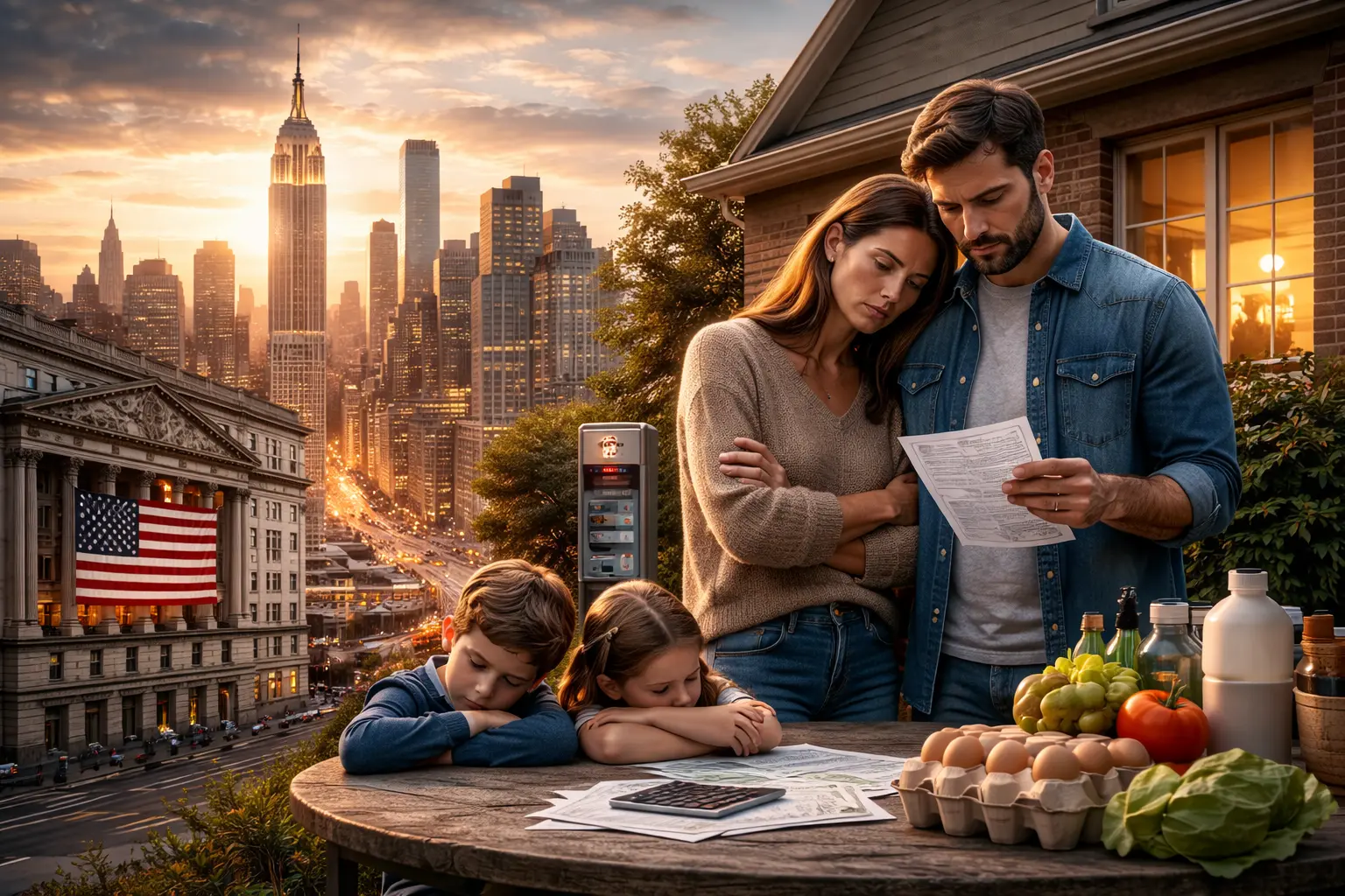 USA:s ekonomi stark – men hushållen känner press