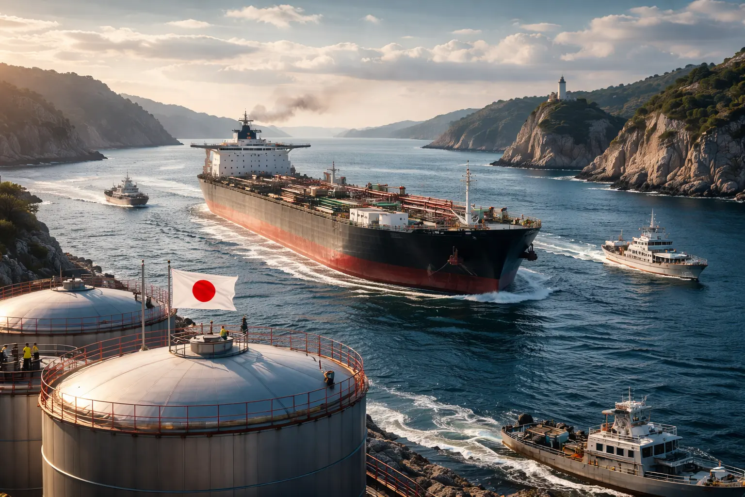 Trycket lättar när fartyg passerar sundet och reserver öppnas