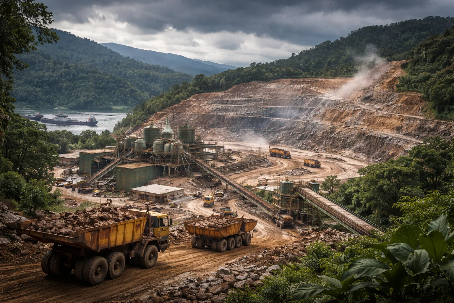 Cobre Panama gruva öppnar delvis efter kritik