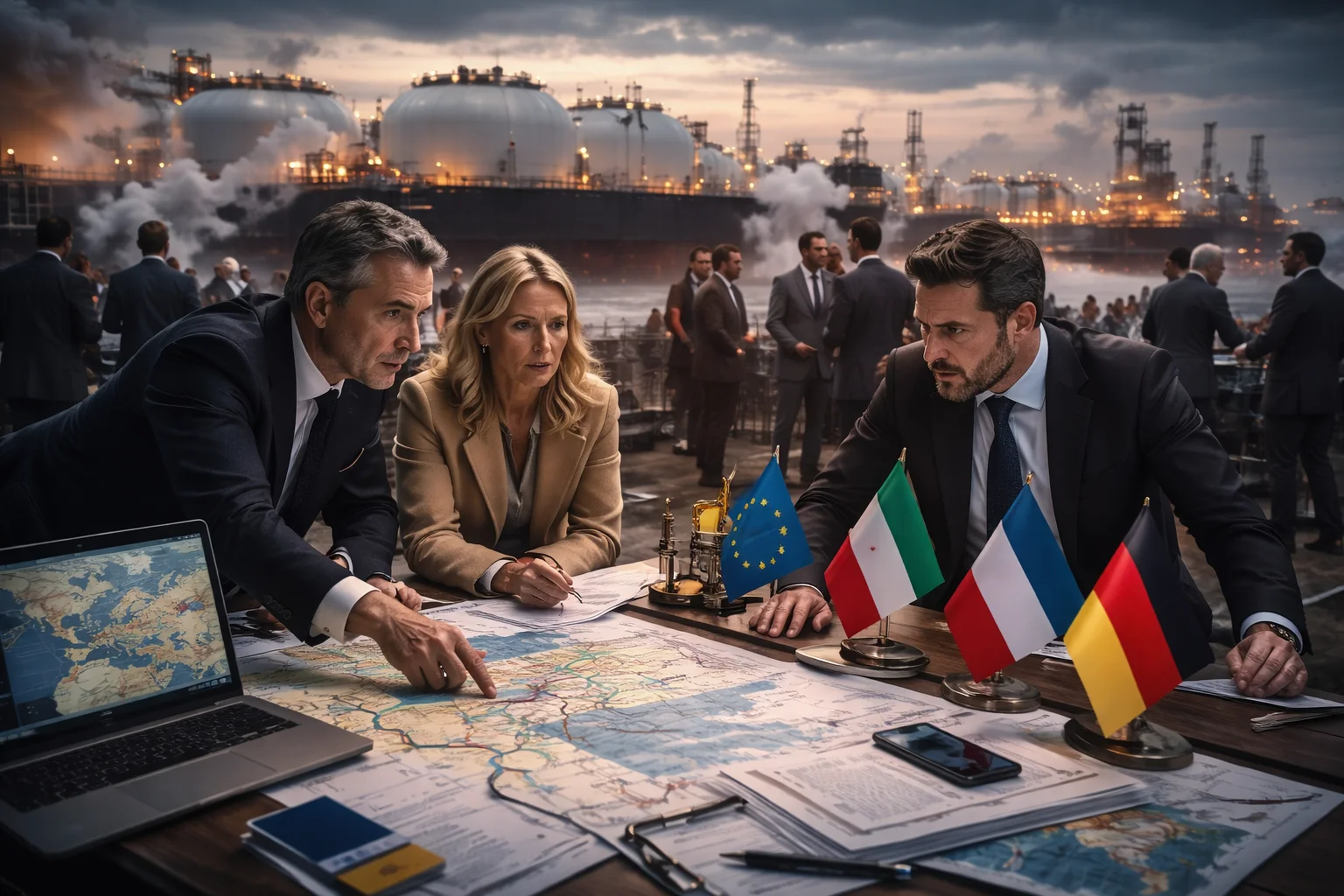 EU Gas Dragkamp Pressar Energisamarbetet