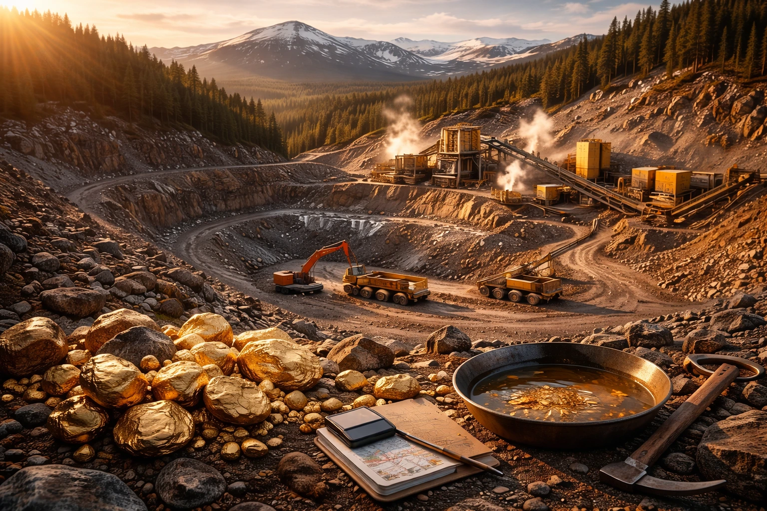 Guldfeber i Norrland efter lyckat gruvtest