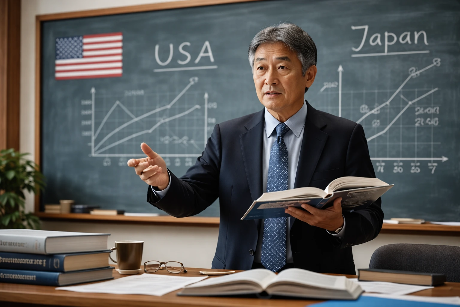 USA är inte idealet enligt ekonom: vill skriva om läroböcker