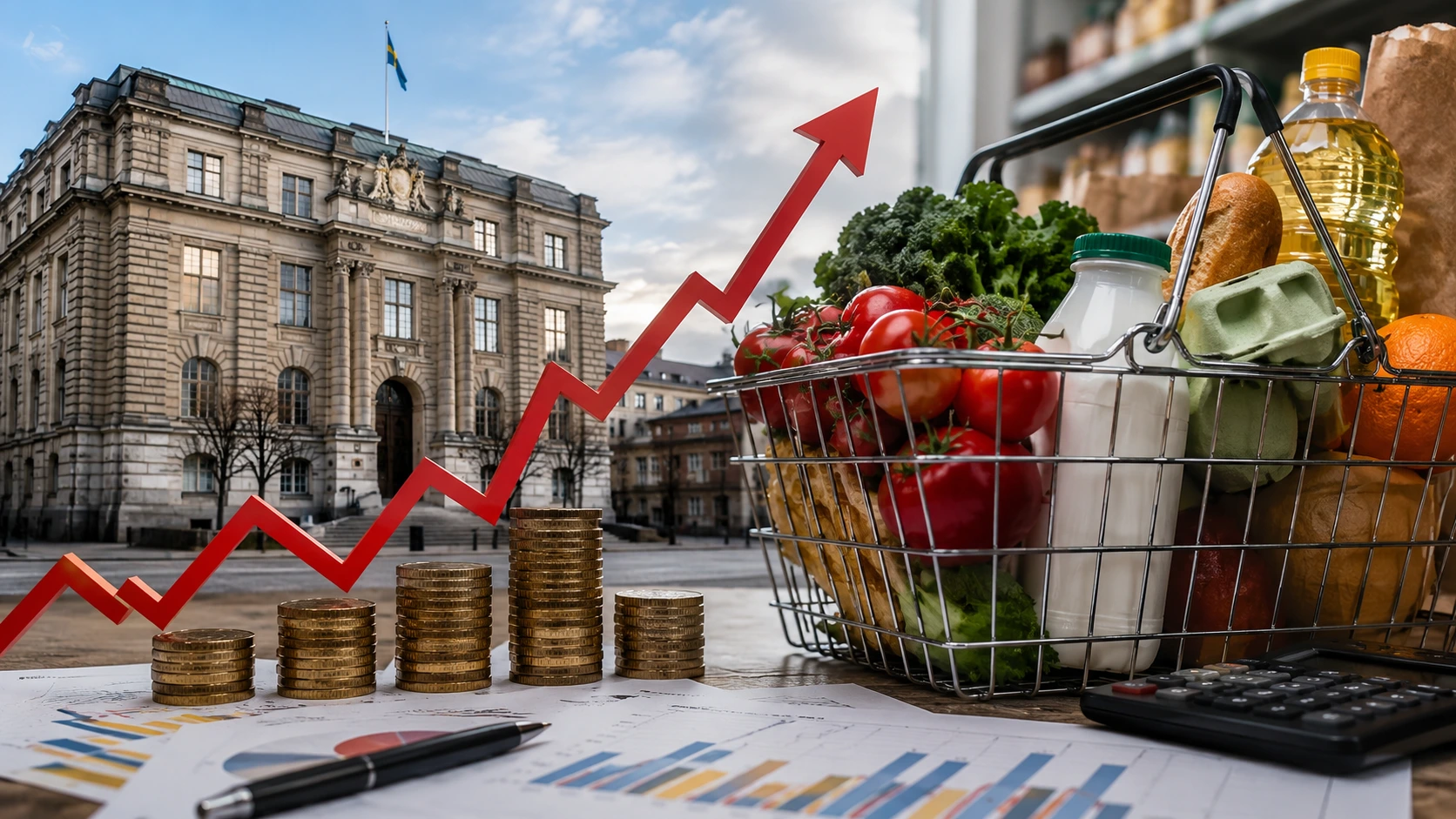 Krisstöd påverkar inflationen inför Riksbankens besked