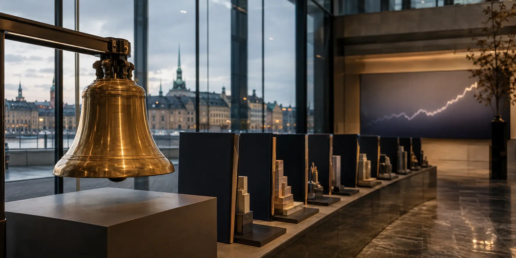 Börsnoteringar i Sverige ökar när fler bolag väntas till hösten